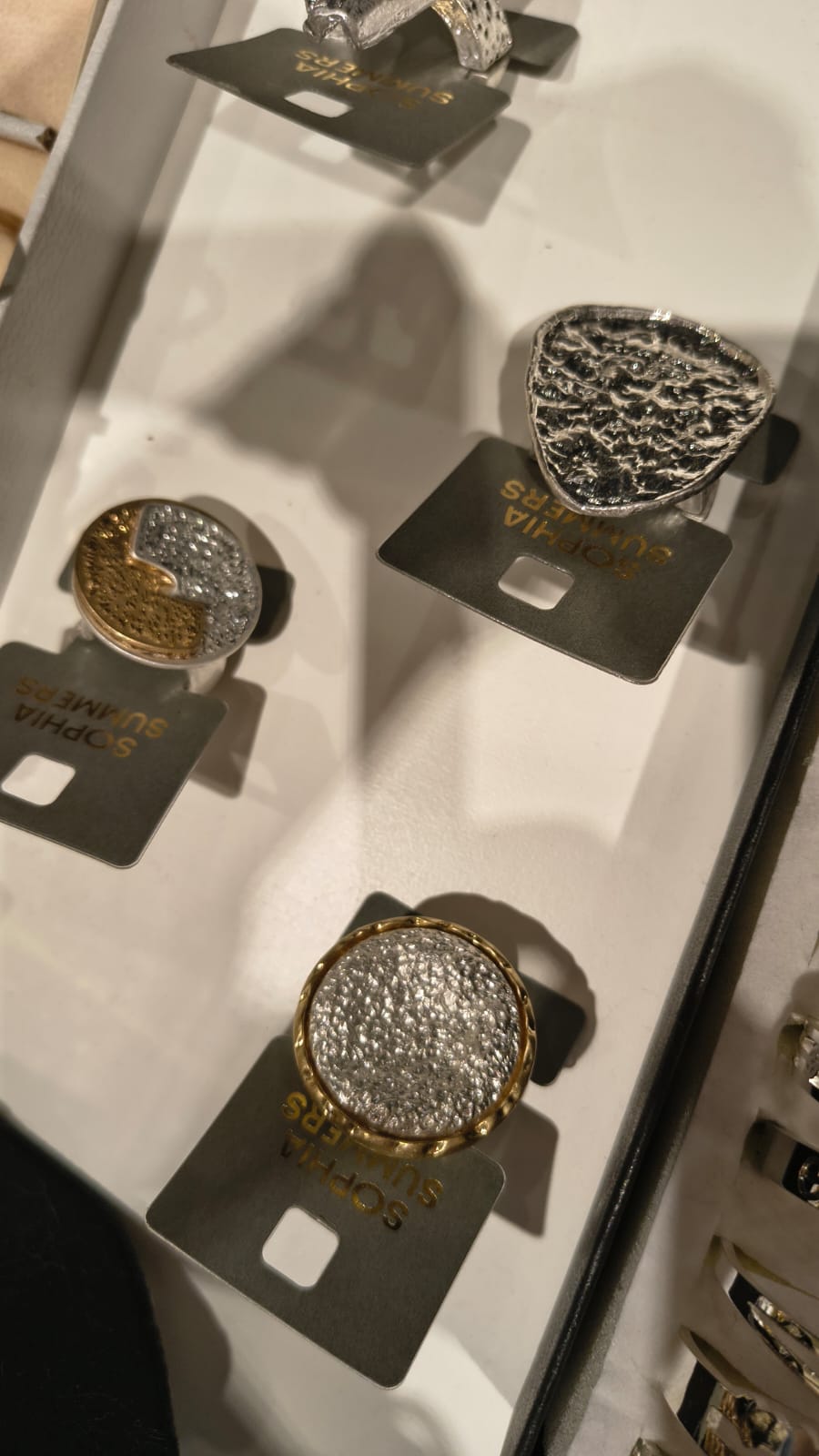 Anillos Textura Sagrada